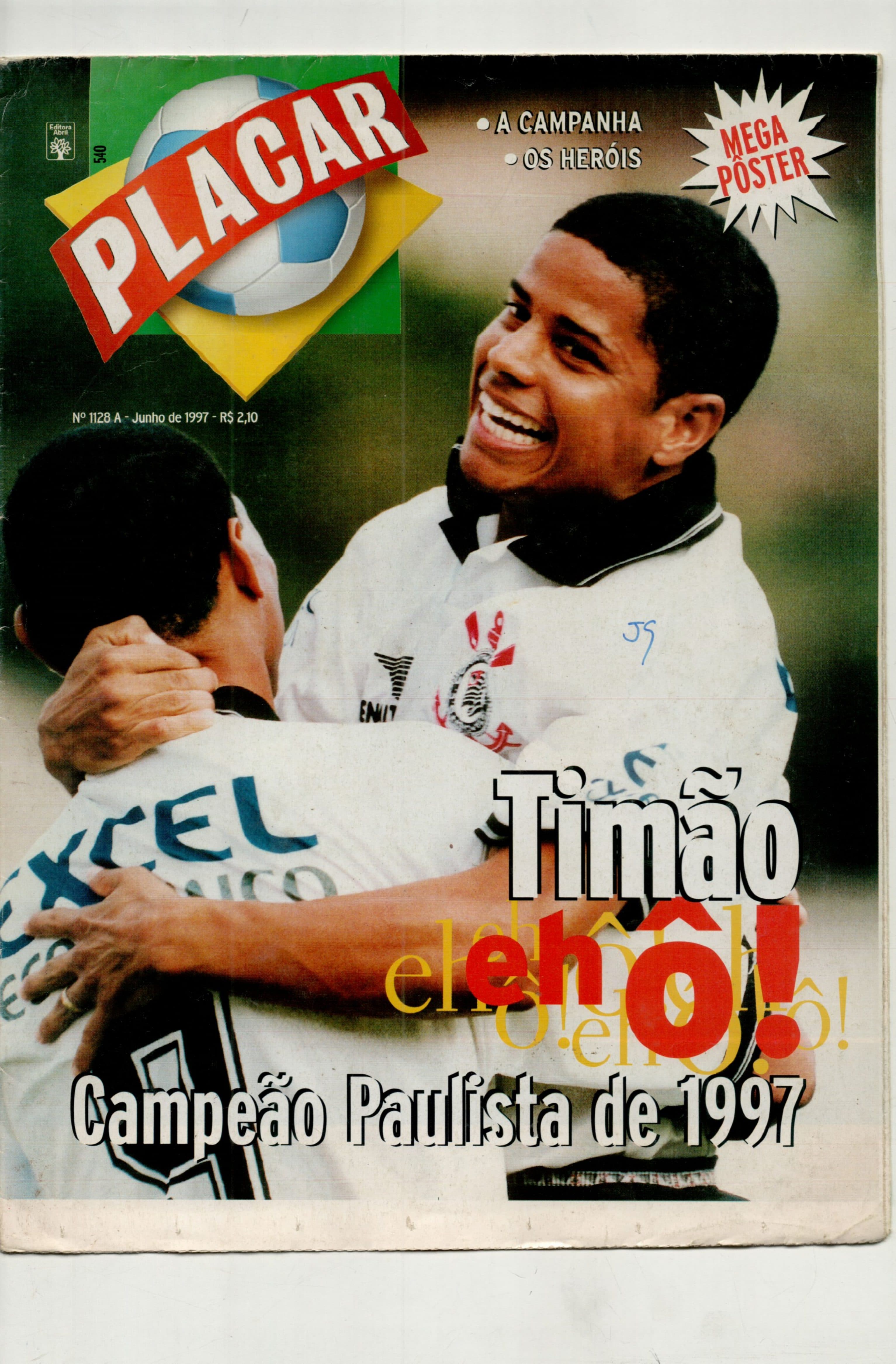 Capa da edição Nº 1128A da revista PLACAR