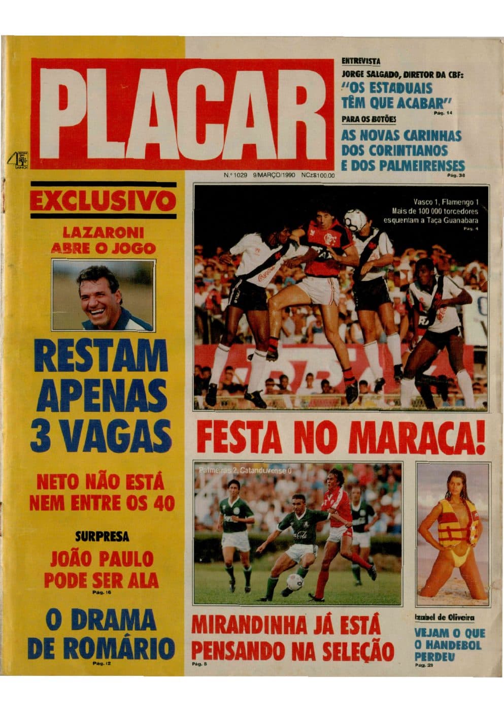 Capa da edição: 1990-EDIÇÃO