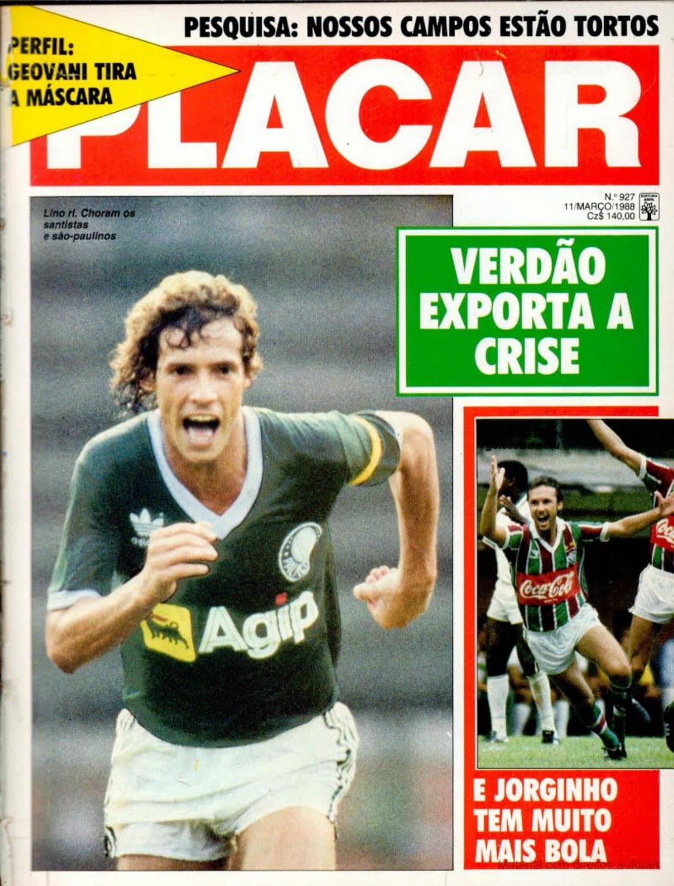 Capa da edição Nº 927 da revista PLACAR