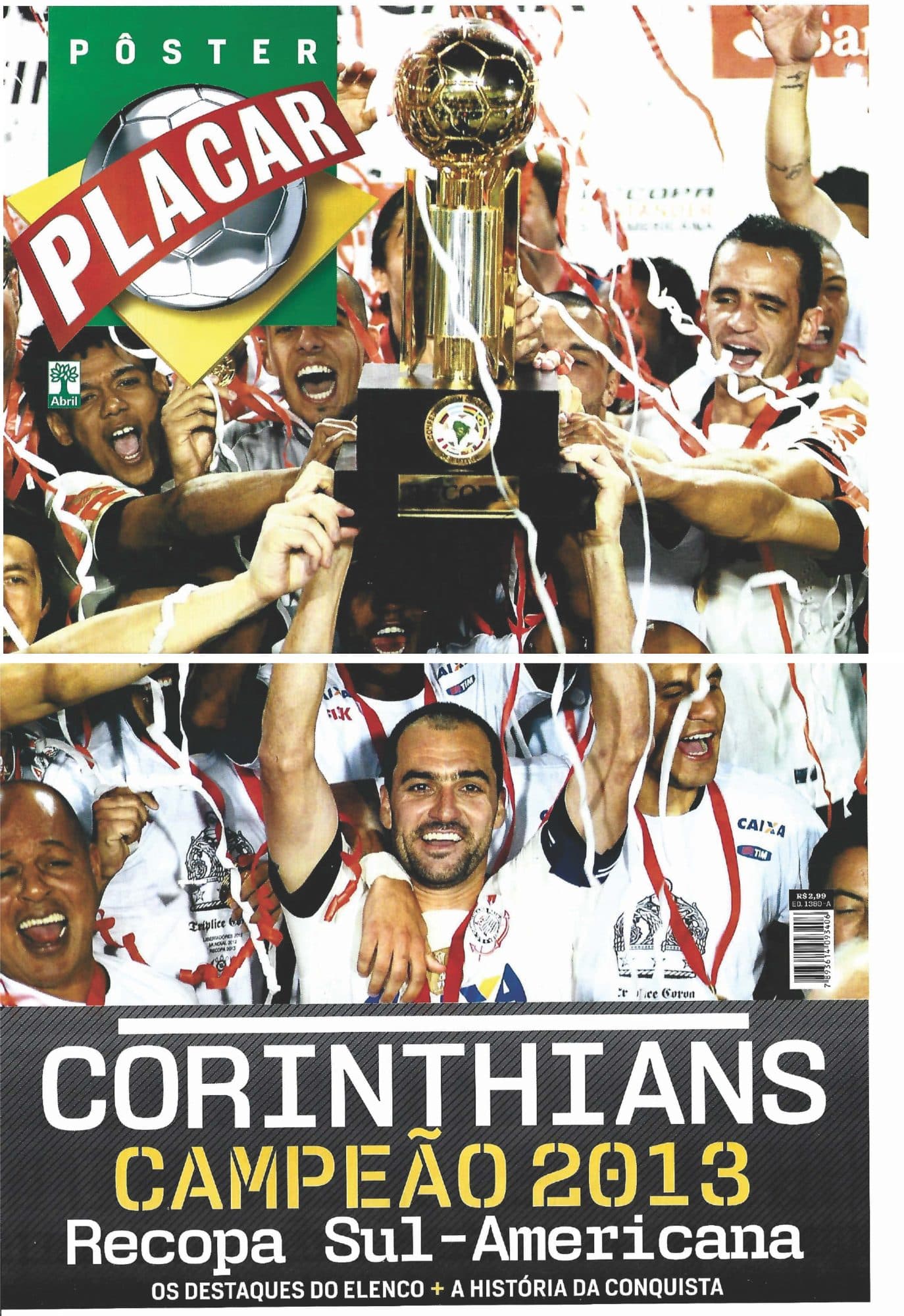 Capa da edição Nº 1380A da revista PLACAR