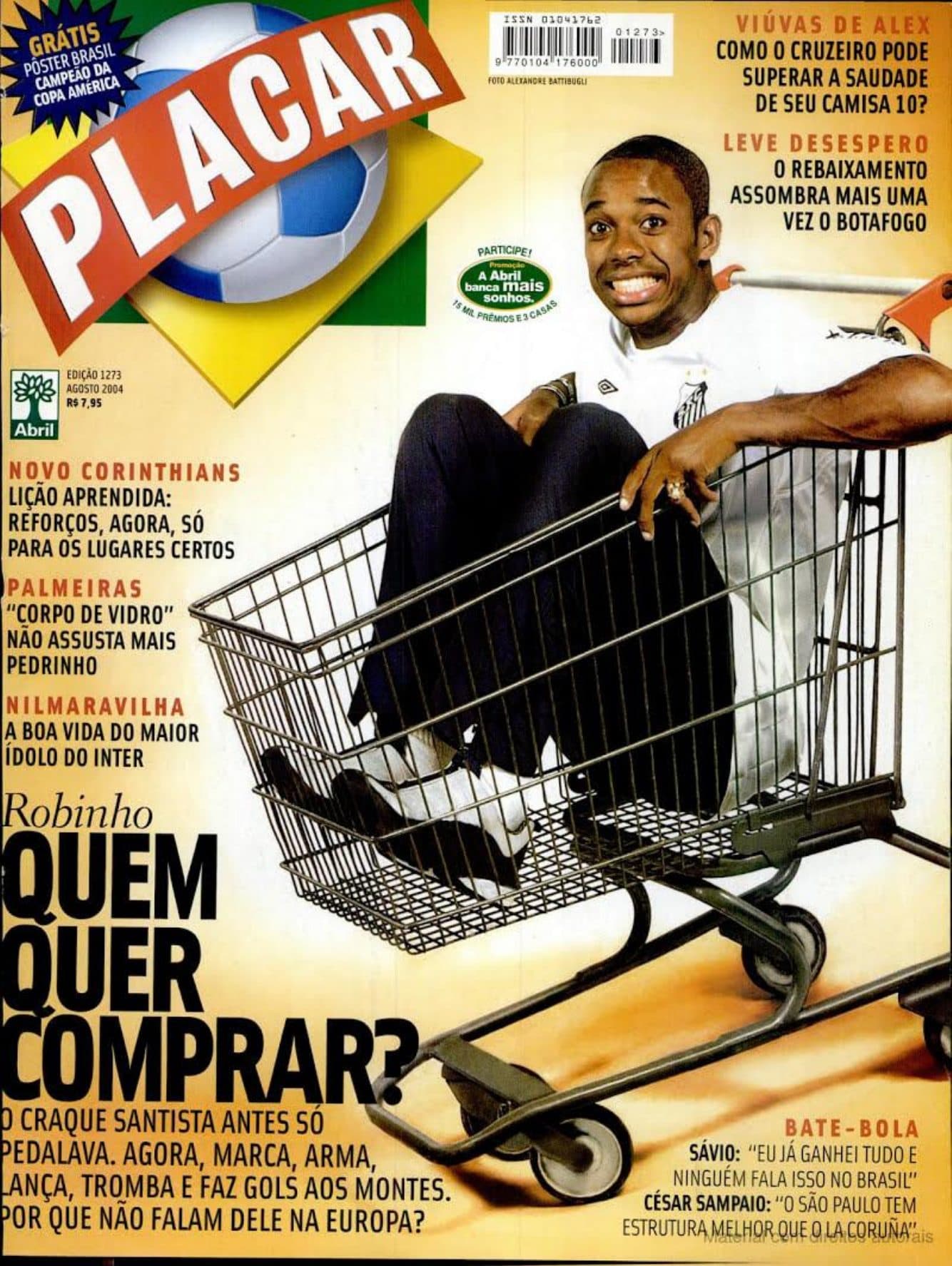 Capa da edição Nº 1273 da revista PLACAR