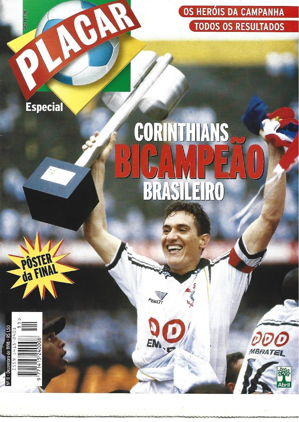 Capa da edição Especial — Nº 11 da revista PLACAR
