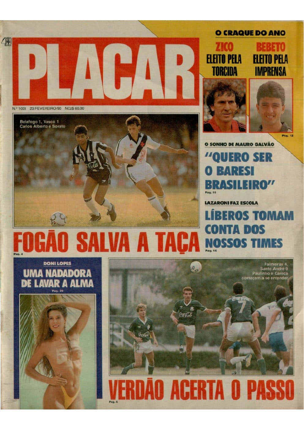Capa da edição: 1990-EDIÇÃO