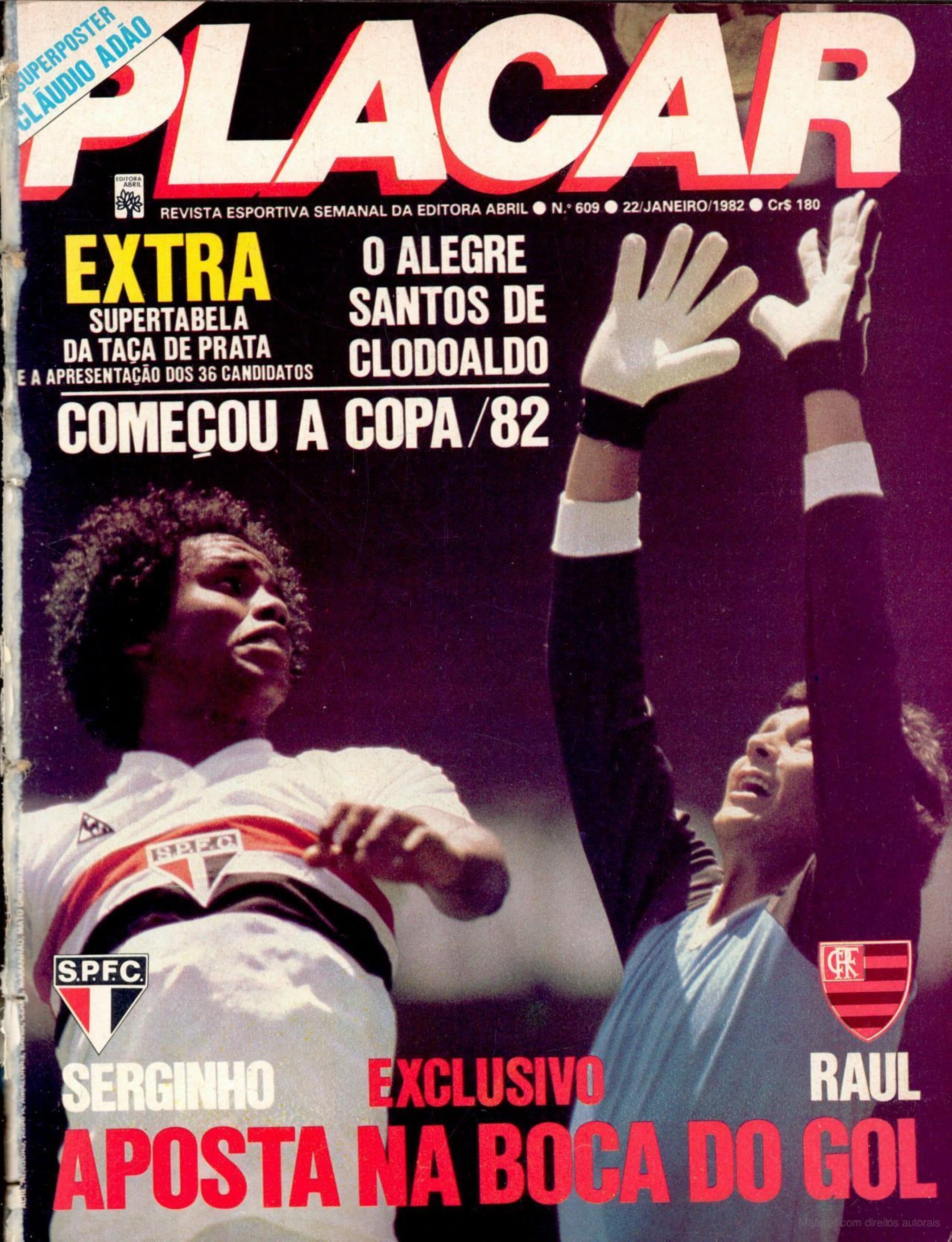 Capa da edição Nº 609 da revista PLACAR