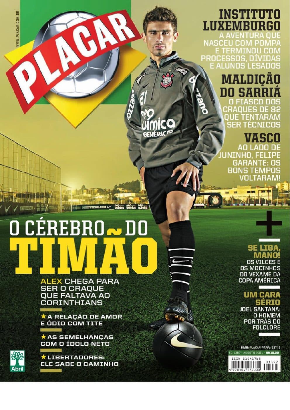 Capa da edição Nº 1357 da revista PLACAR