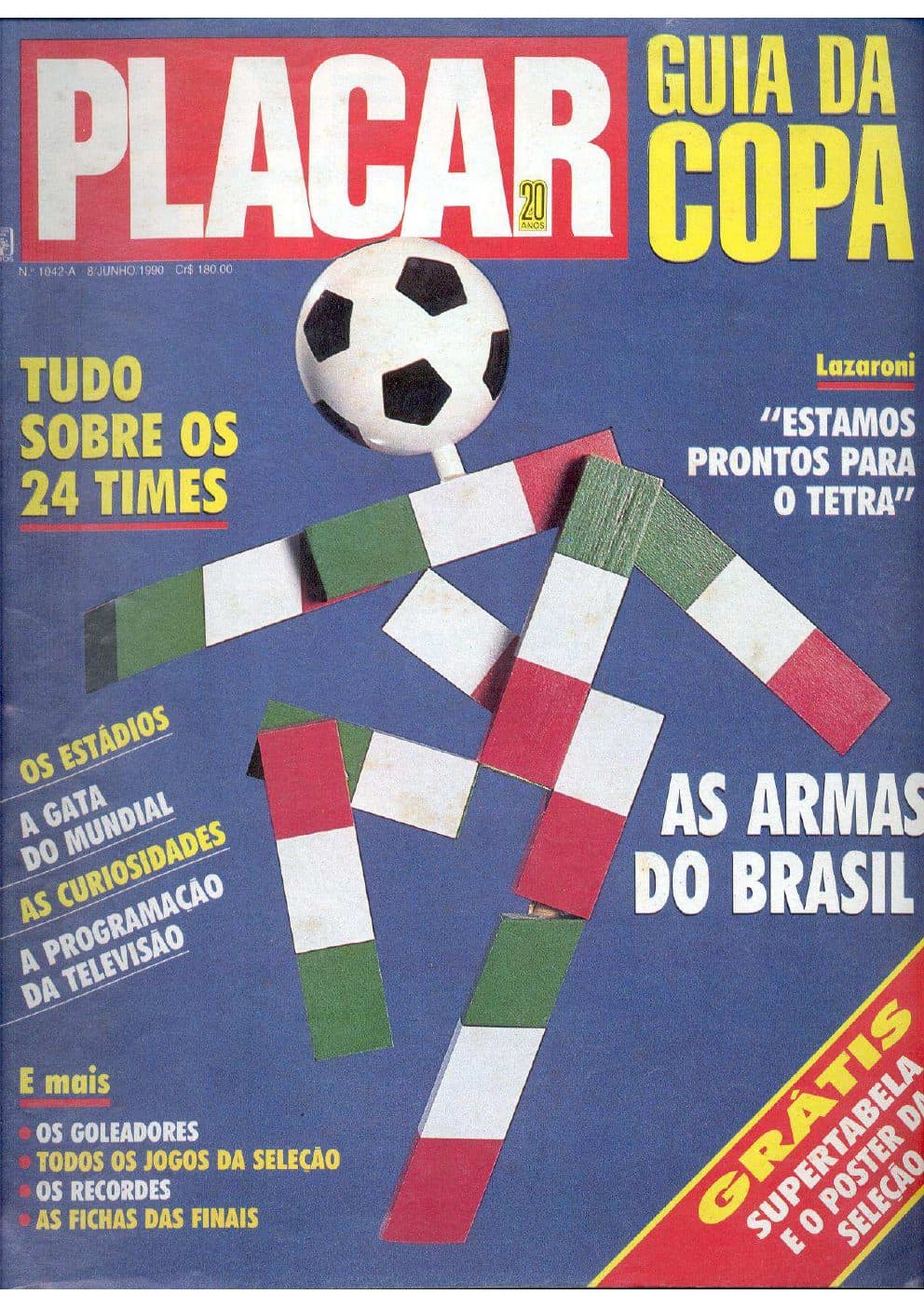 Capa da edição: 1990-EDIÇÃO GUIA CM