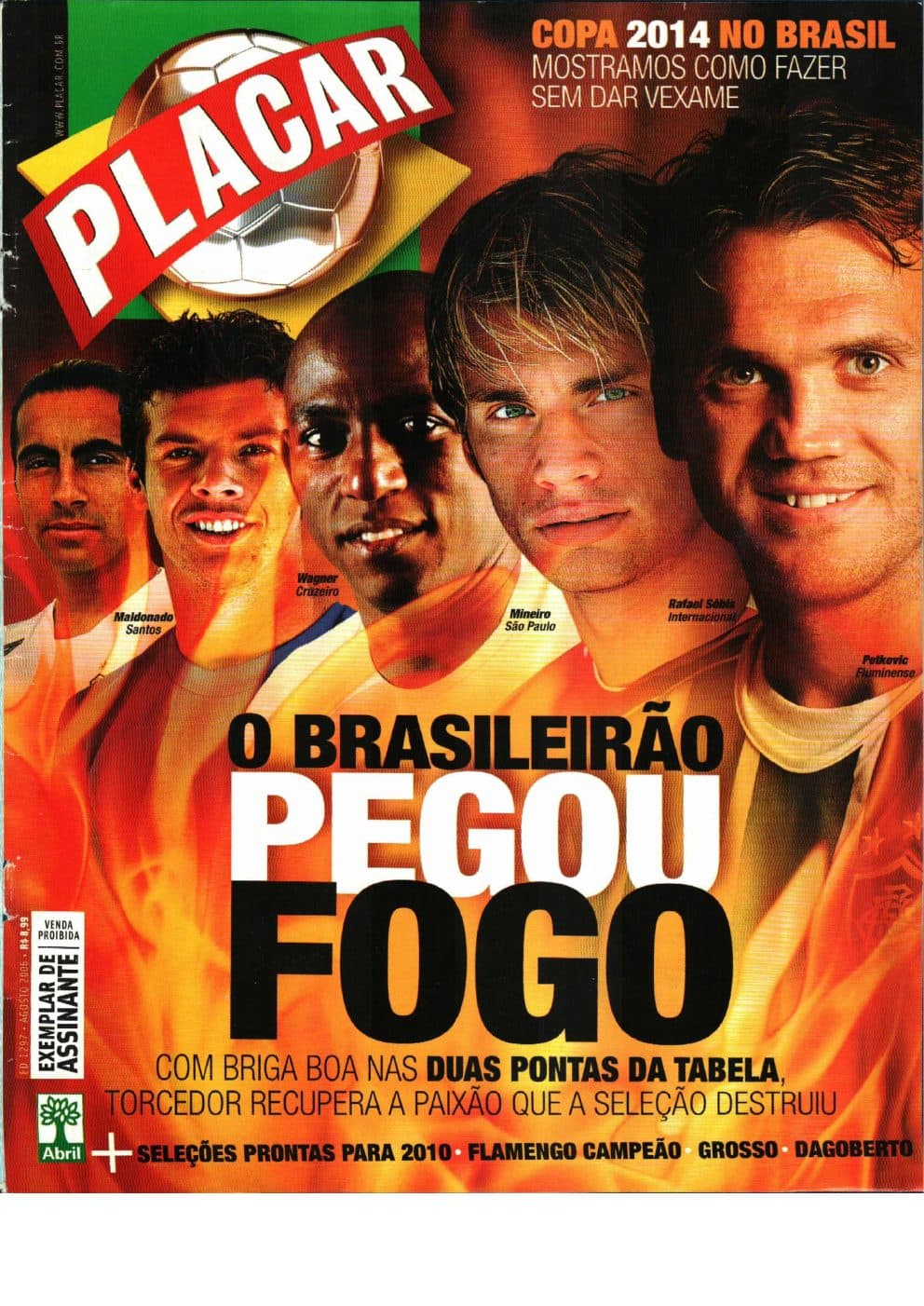 Capa da edição Nº 1297 da revista PLACAR