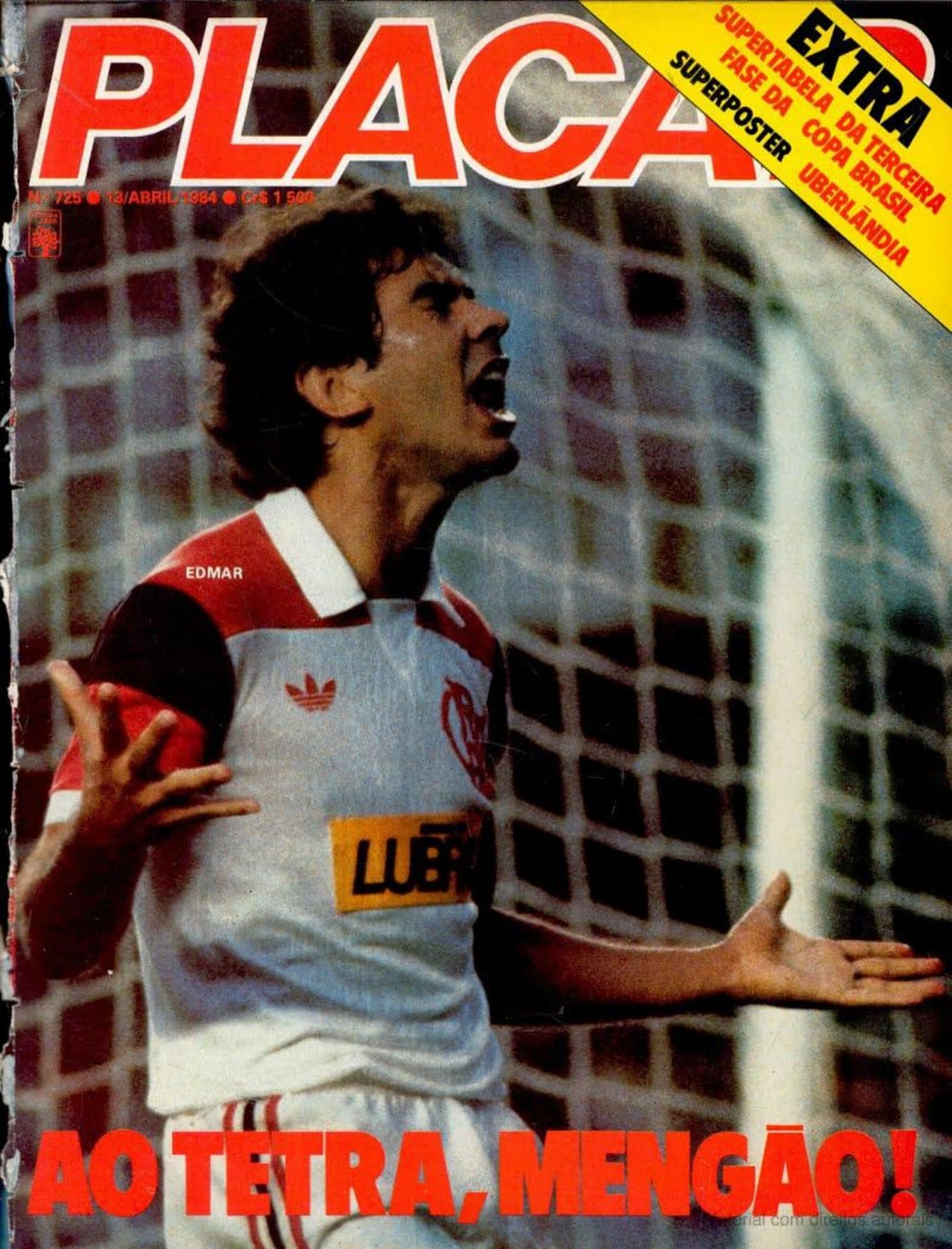 Capa da edição Nº 725 da revista PLACAR