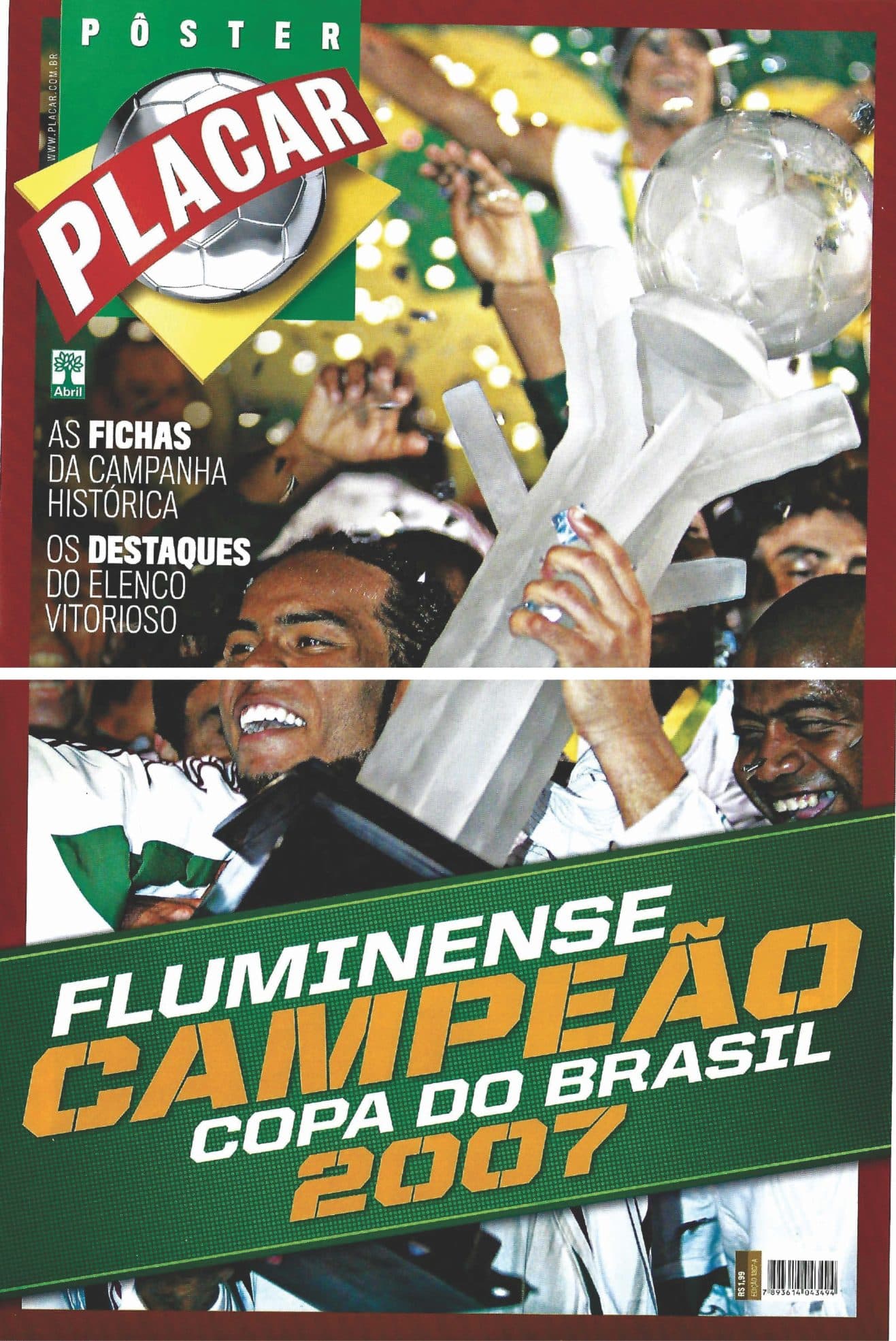 Capa da edição Nº 1307A da revista PLACAR
