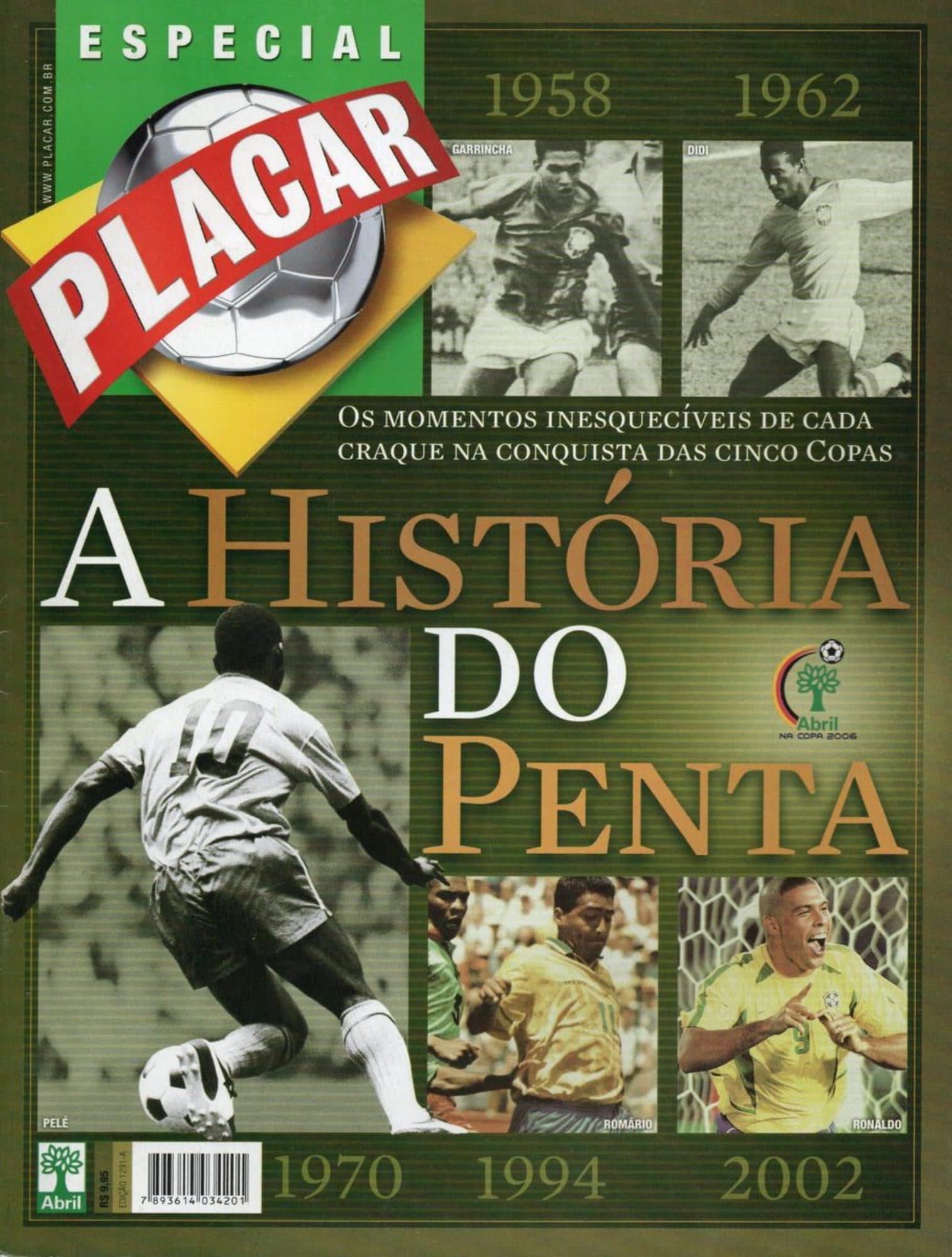 Capa da edição Nº 1291A da revista PLACAR