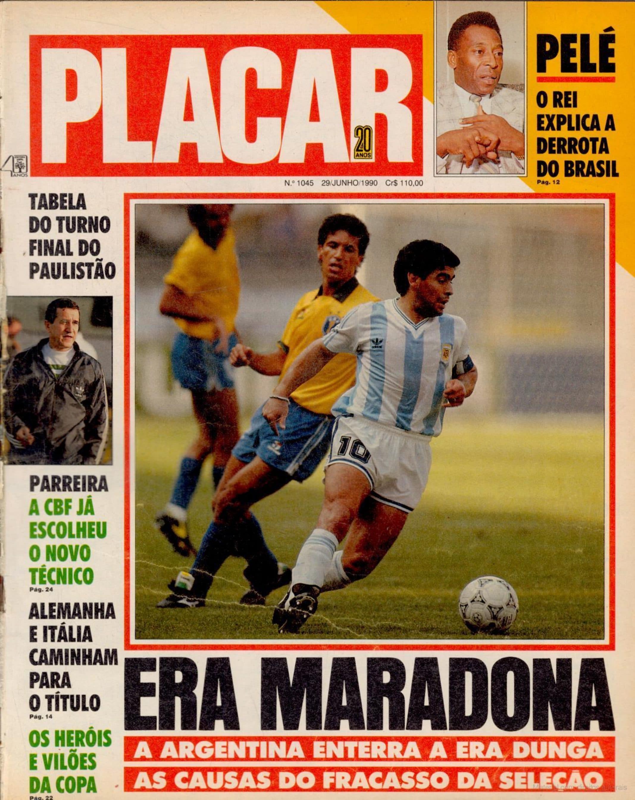 Capa da edição: 1990-EDIÇÃO COPA 90