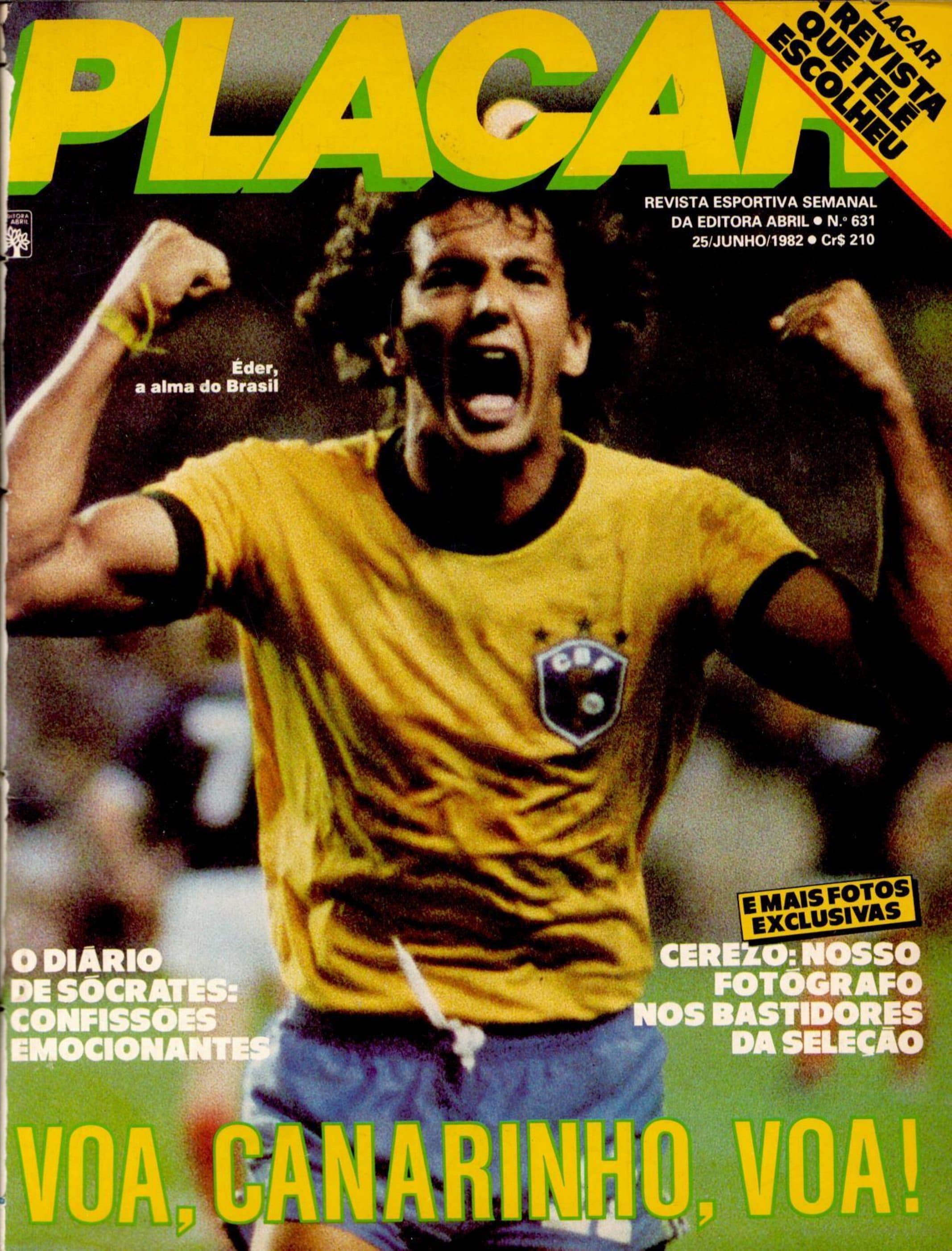 Capa da edição Nº 631 da revista PLACAR