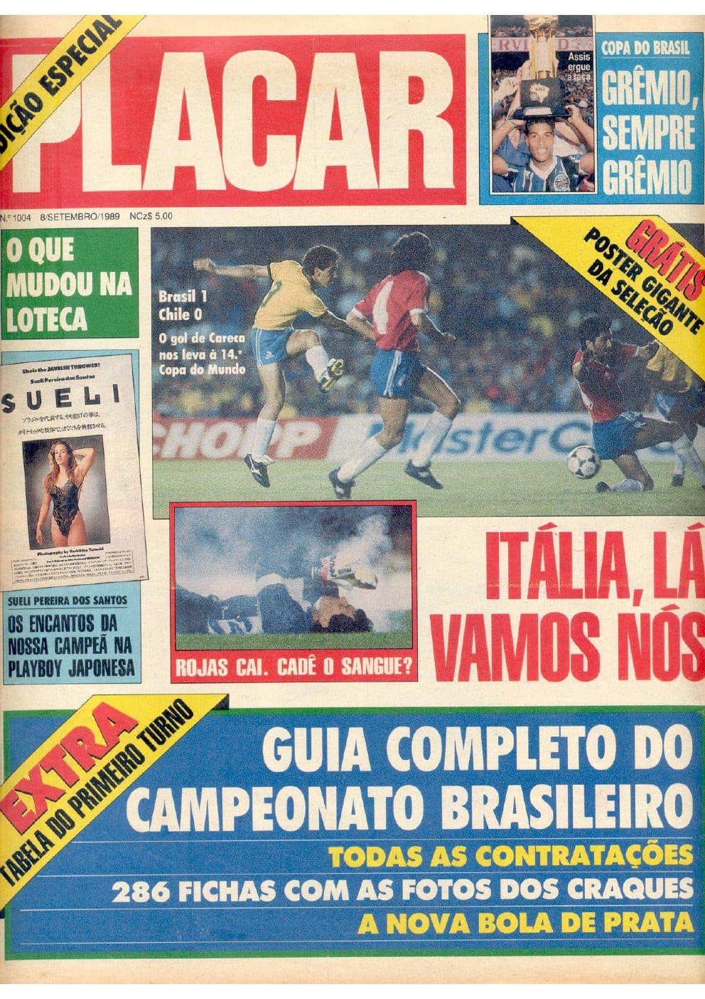 Capa da edição Nº 1004 da revista PLACAR