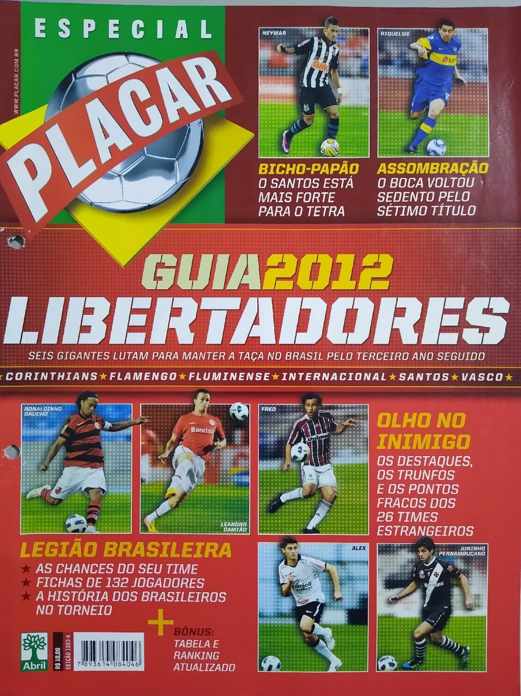 Capa da edição Nº 1363A da revista PLACAR