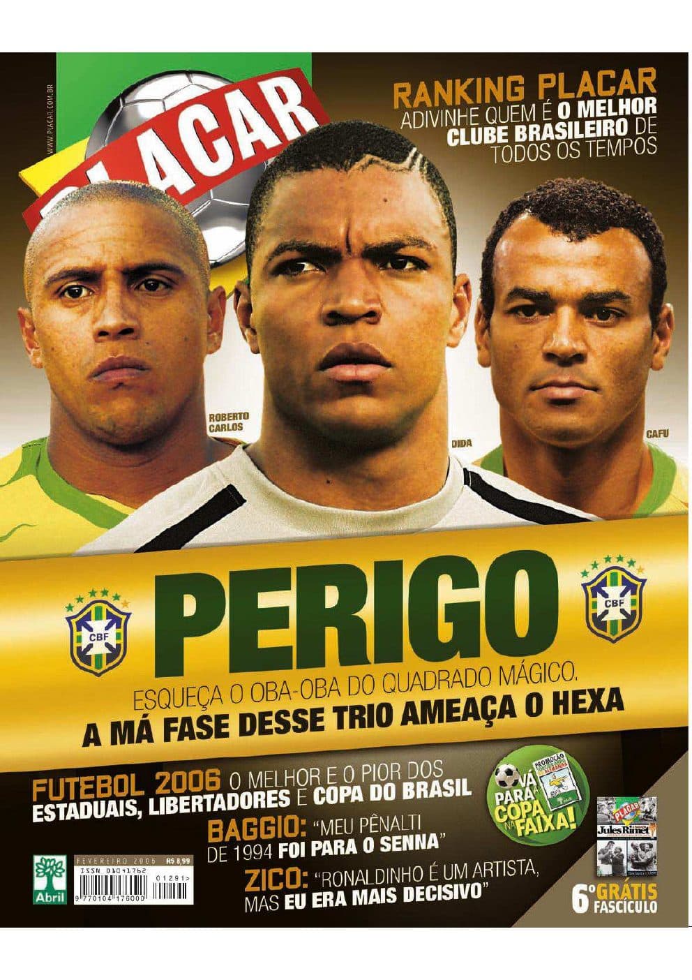 Capa da edição Nº 1291 da revista PLACAR