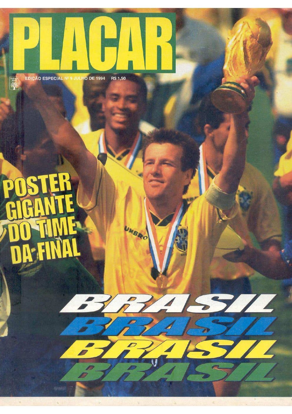 Capa da edição Especial — Nº 9 da revista PLACAR