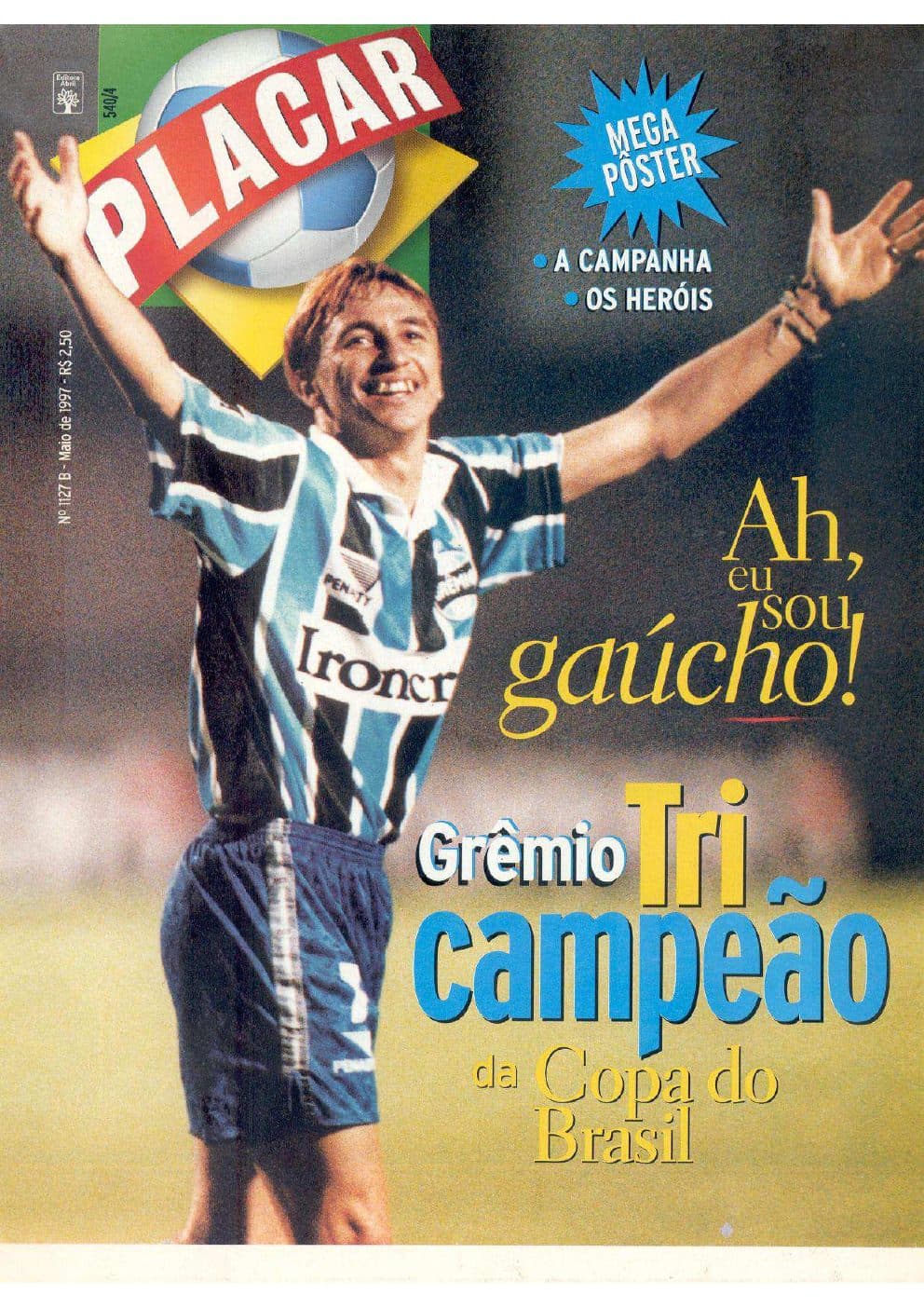 Capa da edição Nº 1127B da revista PLACAR