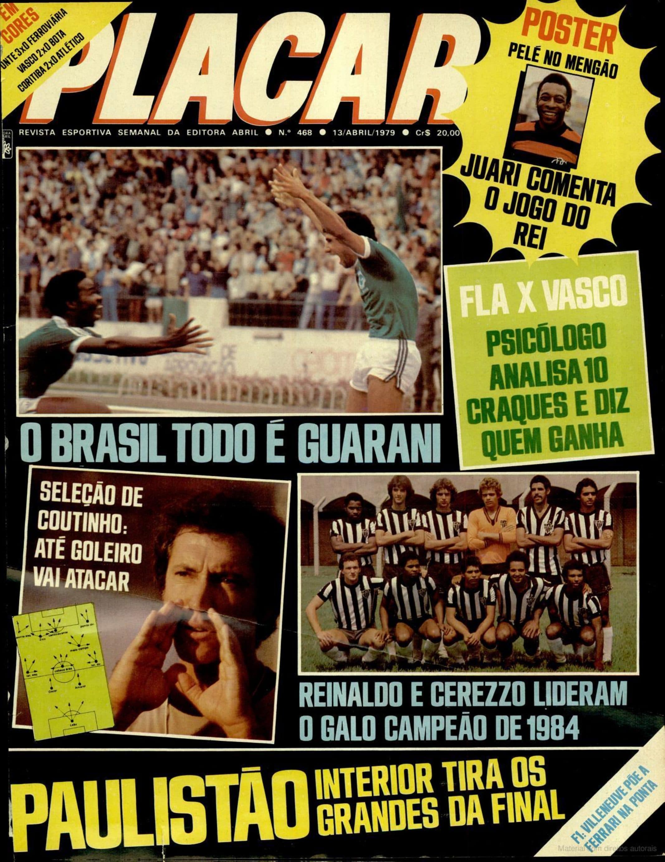 Capa da edição O Brasil todo é Guarani da revista PLACAR