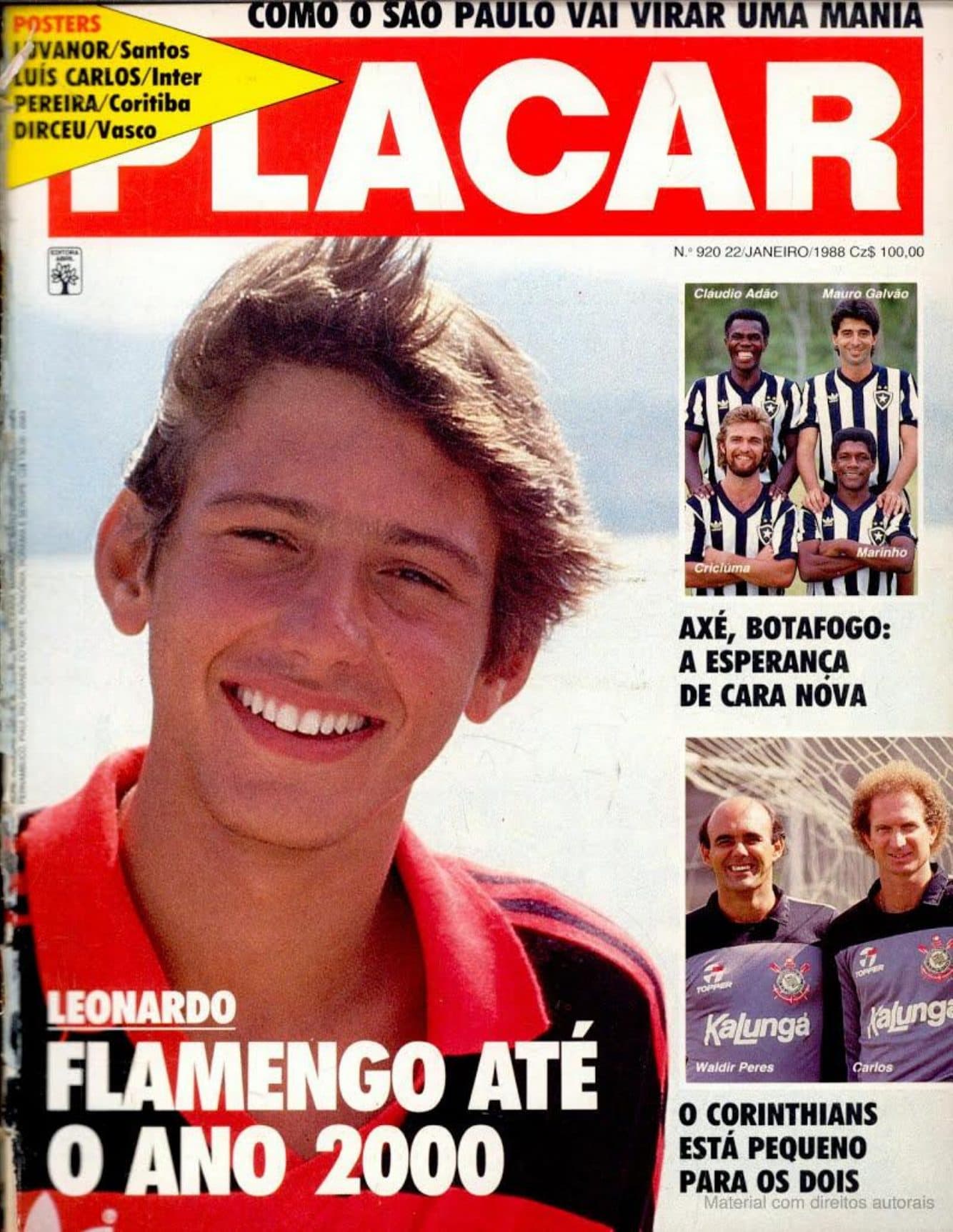 Capa da edição Nº 920 da revista PLACAR