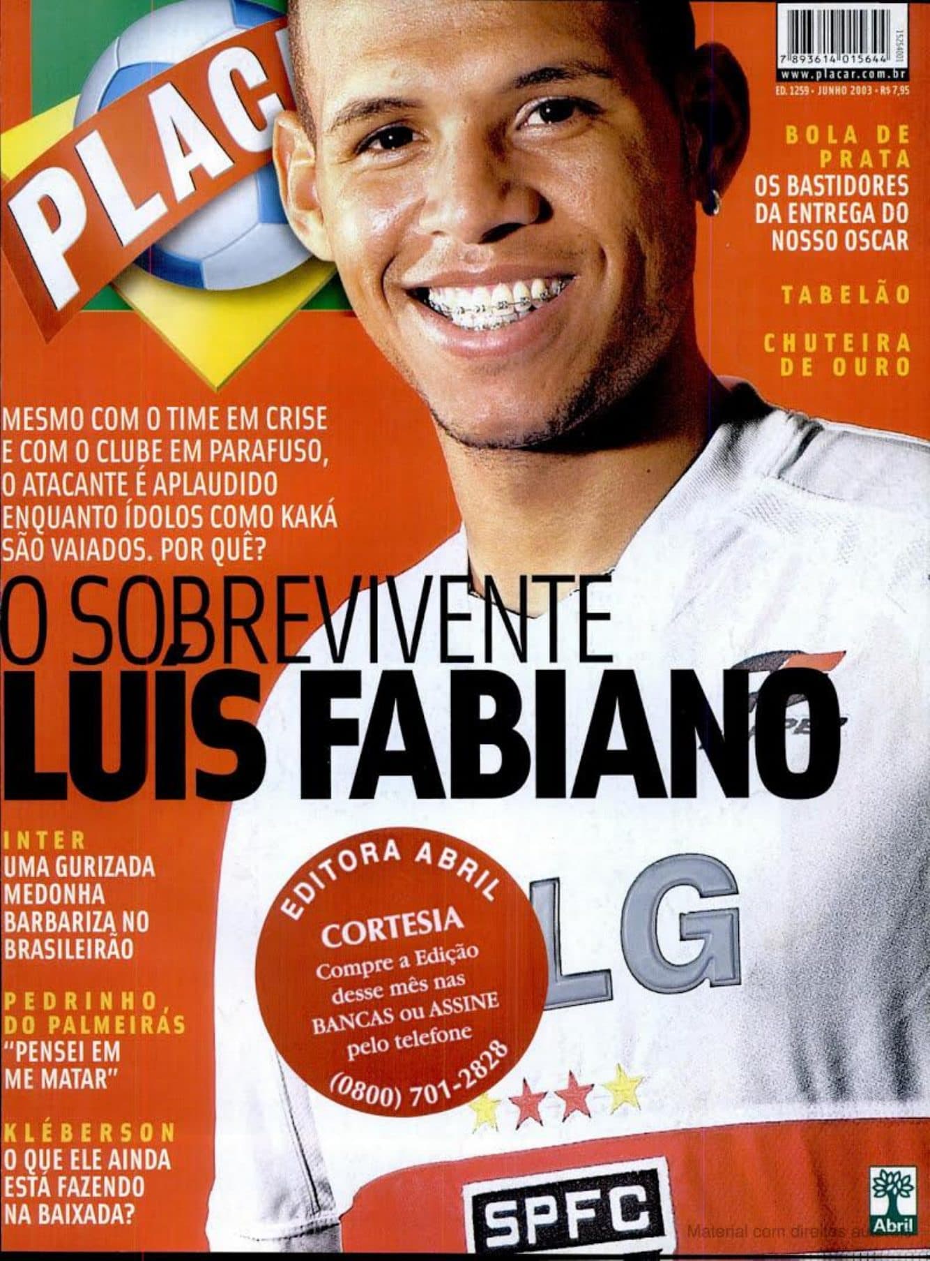 Capa da edição Nº 1259 da revista PLACAR