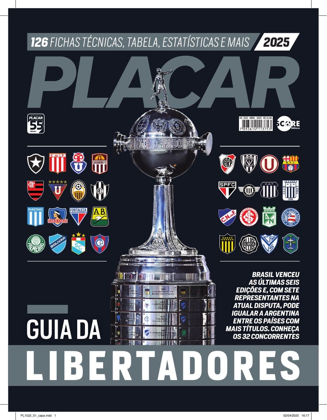 Capa da edição: Nº 1522