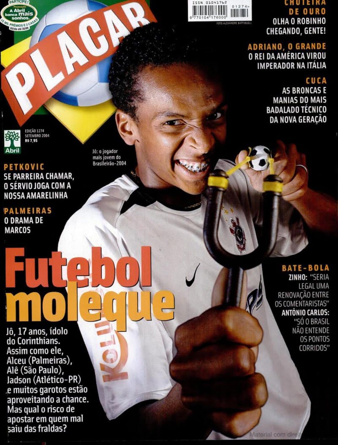 Capa da edição Nº 1274 da revista PLACAR