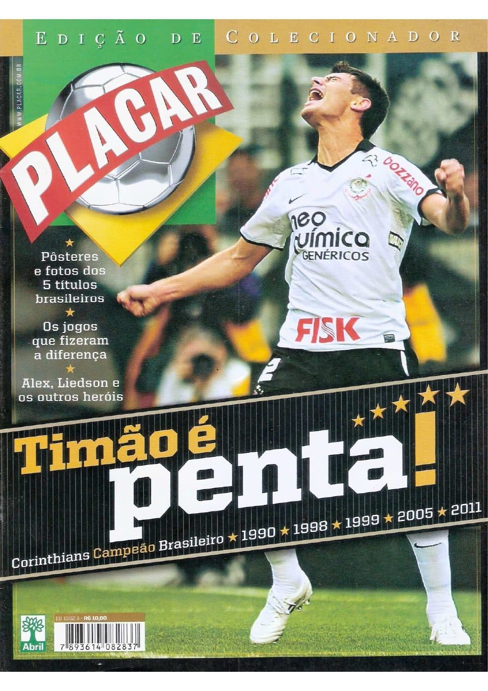 Capa da edição Nº 1362A da revista PLACAR