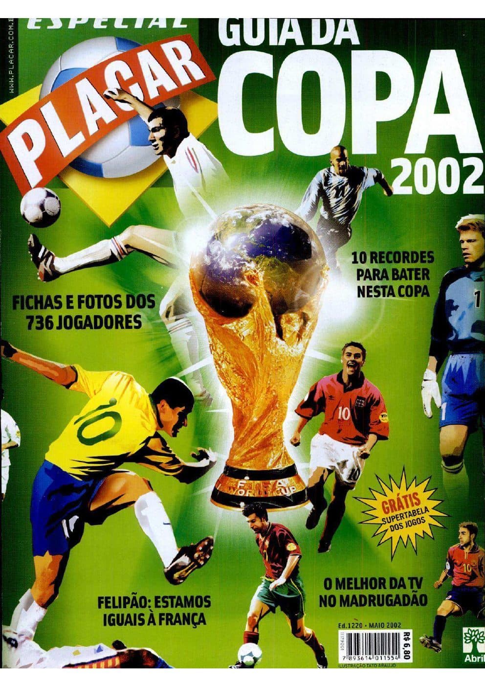 Capa da edição Nº 1220 da revista PLACAR
