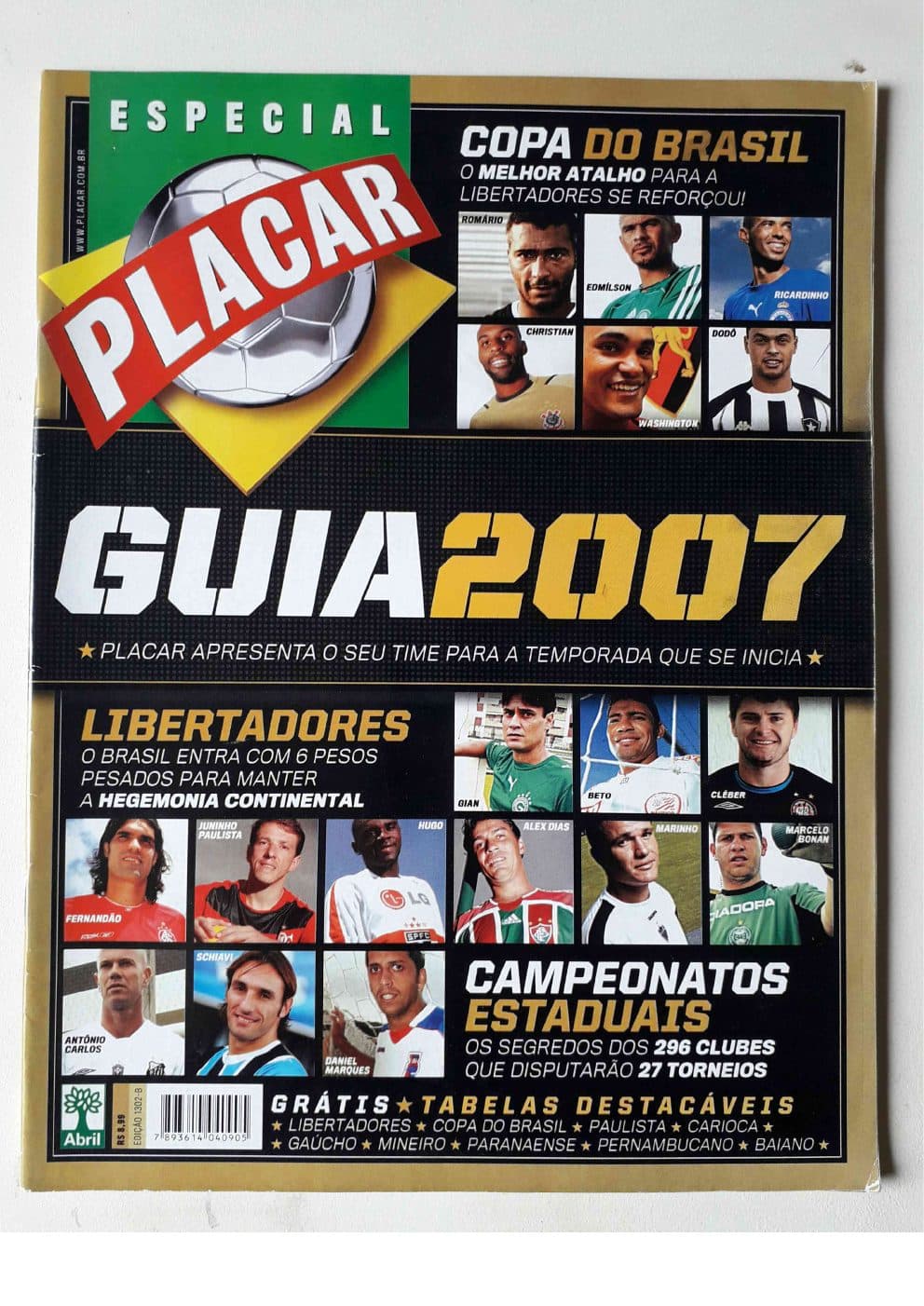 Capa da edição Nº 1302B da revista PLACAR