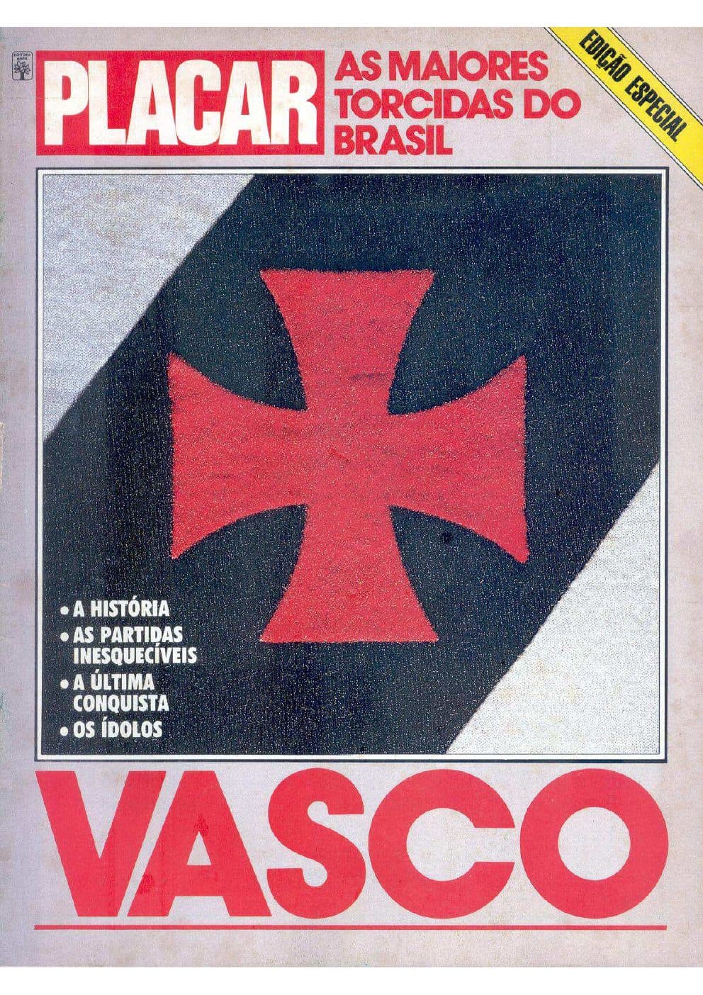 Capa da edição 1989 da revista PLACAR