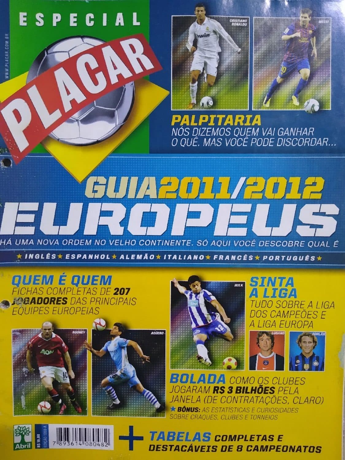 Capa da edição Nº 1359A da revista PLACAR