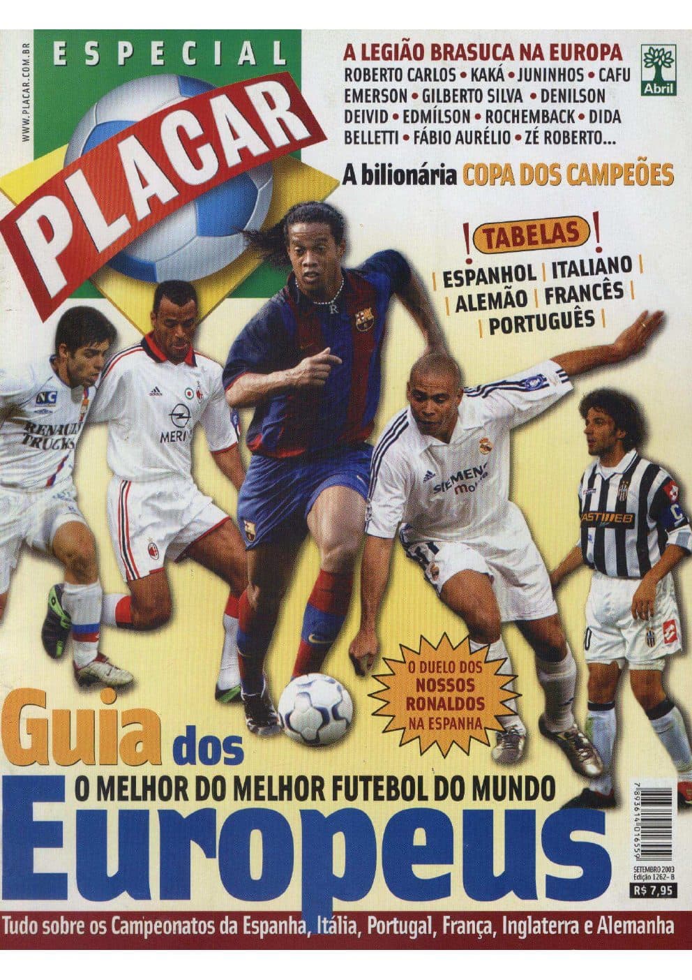 Capa da edição Nº 1262B da revista PLACAR