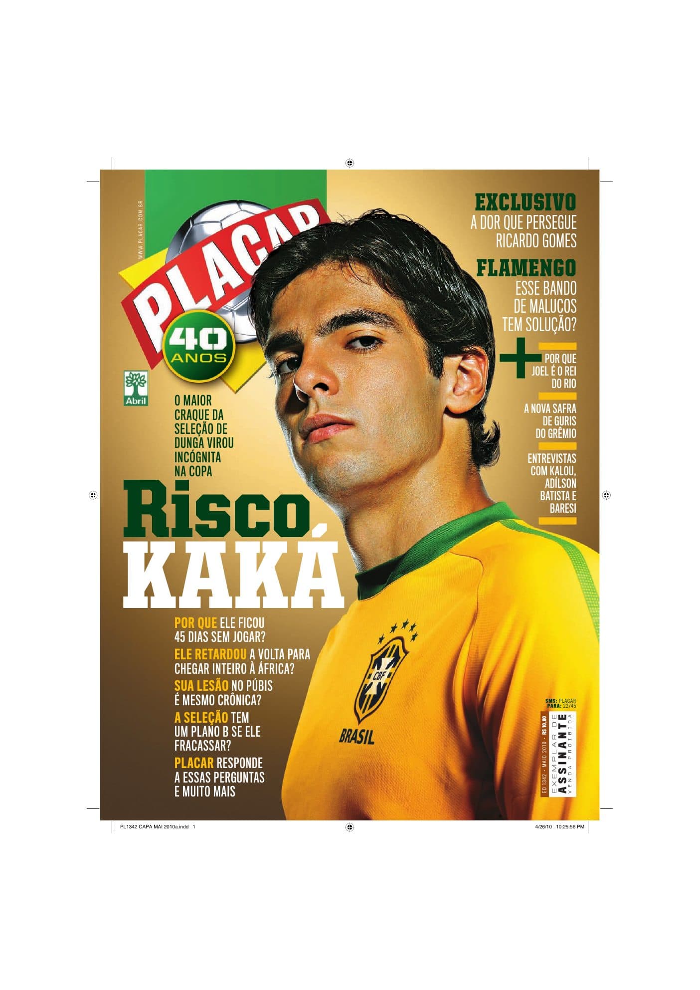 Capa da edição: 2010-EDIÇÃO