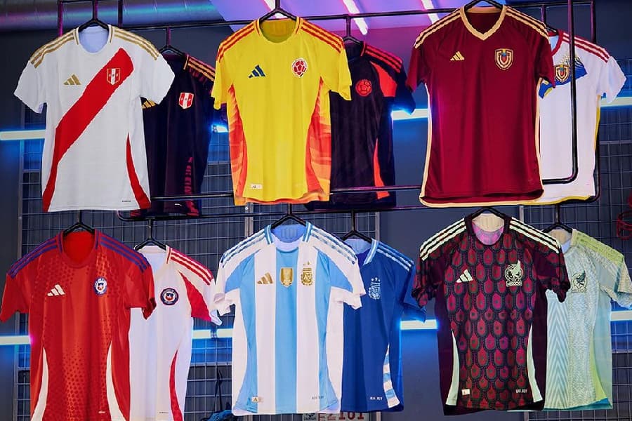 Argentina, México e mais: Adidas lança camisas para a Copa América