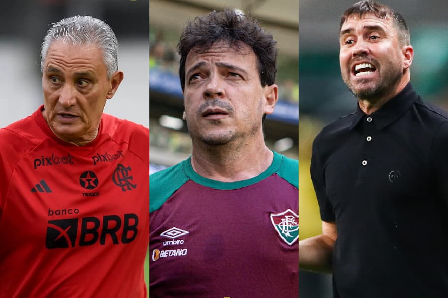 Tite, Diniz e Coudet iniciam o Brasileirão pressionados; números e aspas