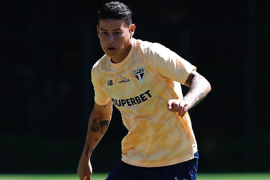 James não foi relacionado para metade dos jogos do São Paulo