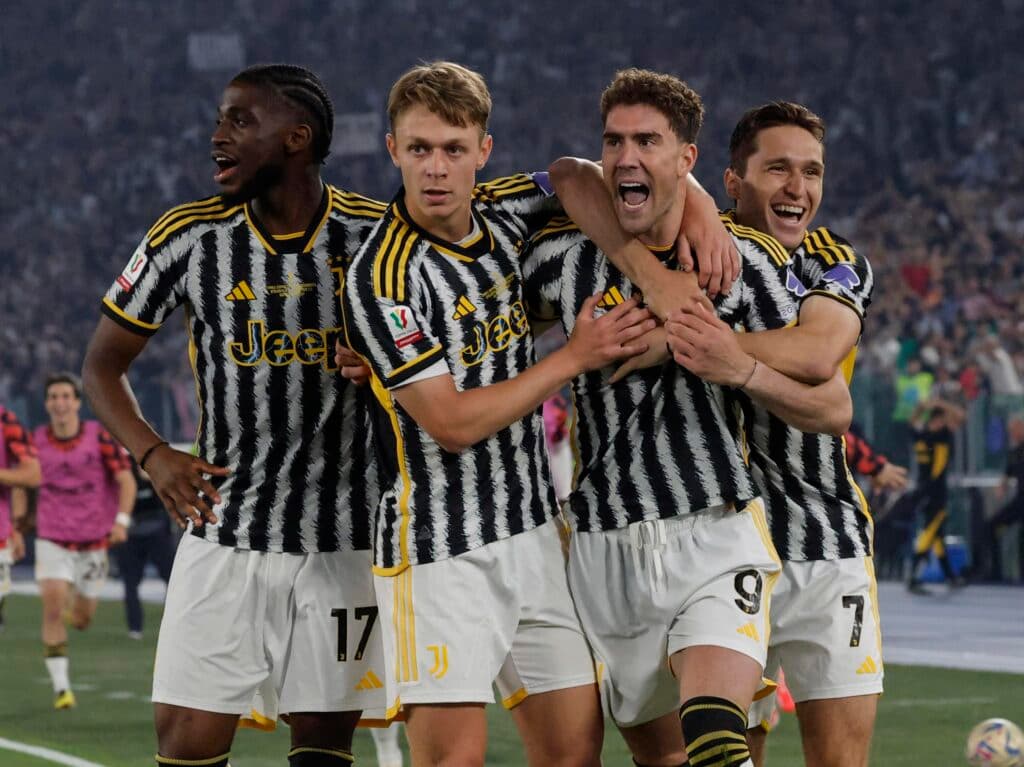 Juventus frusta Atalanta e conquista 15º título da Copa Itália