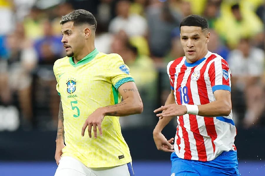 Bruno Guimarães minimiza favoritismo colombiano: ‘Somos respeitados’