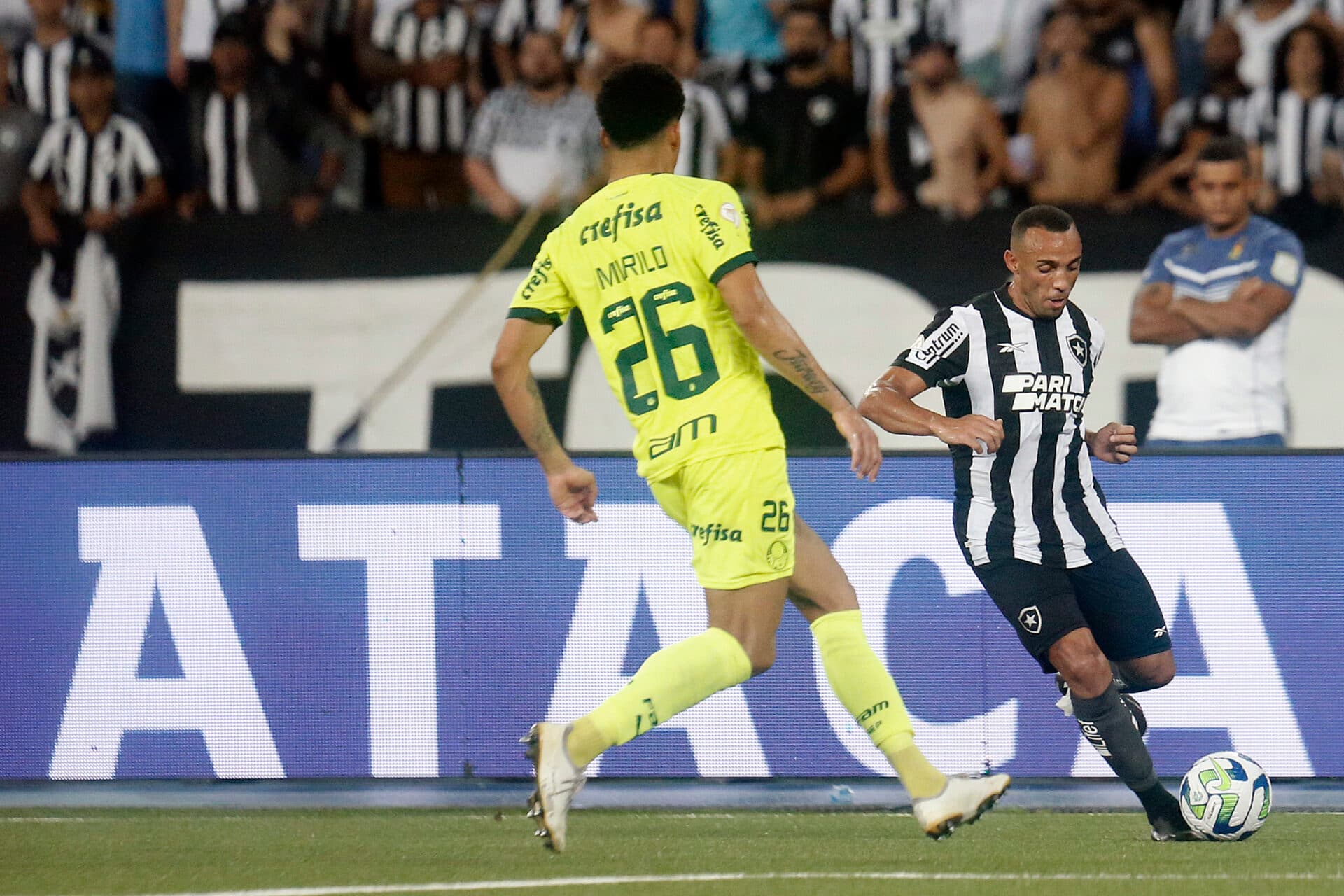 Botafogo x Palmeiras: onde assistir à partida do Brasileirão