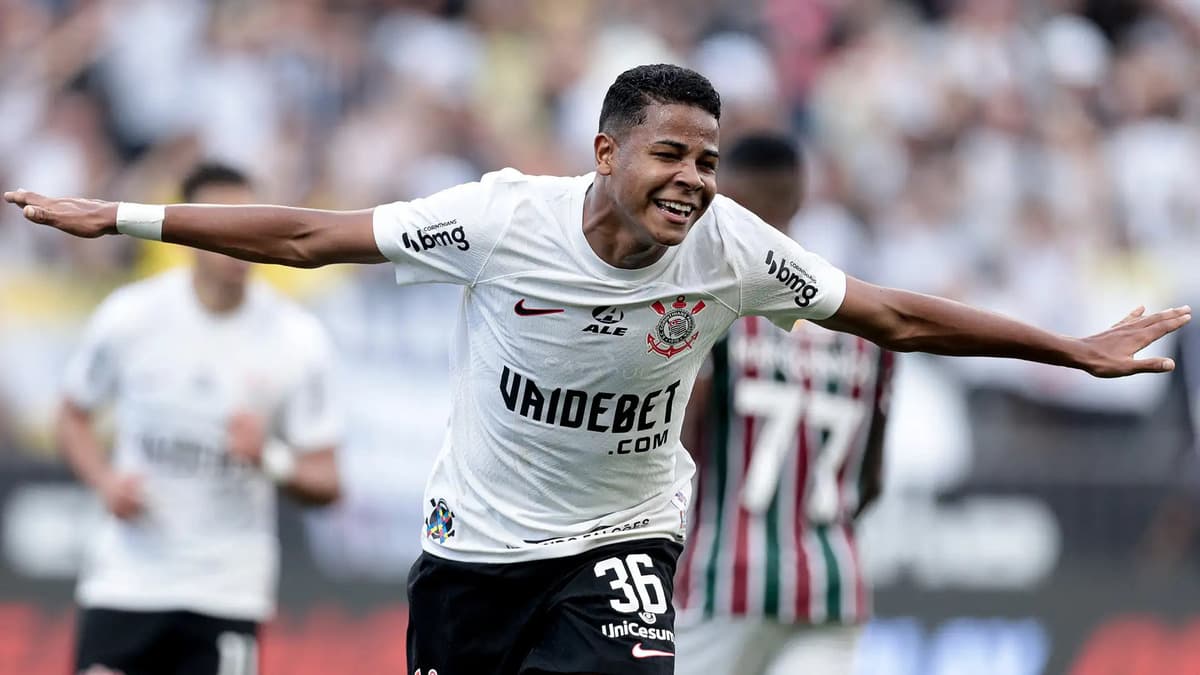Wesley, do Corinthians, está na mira de times da Europa