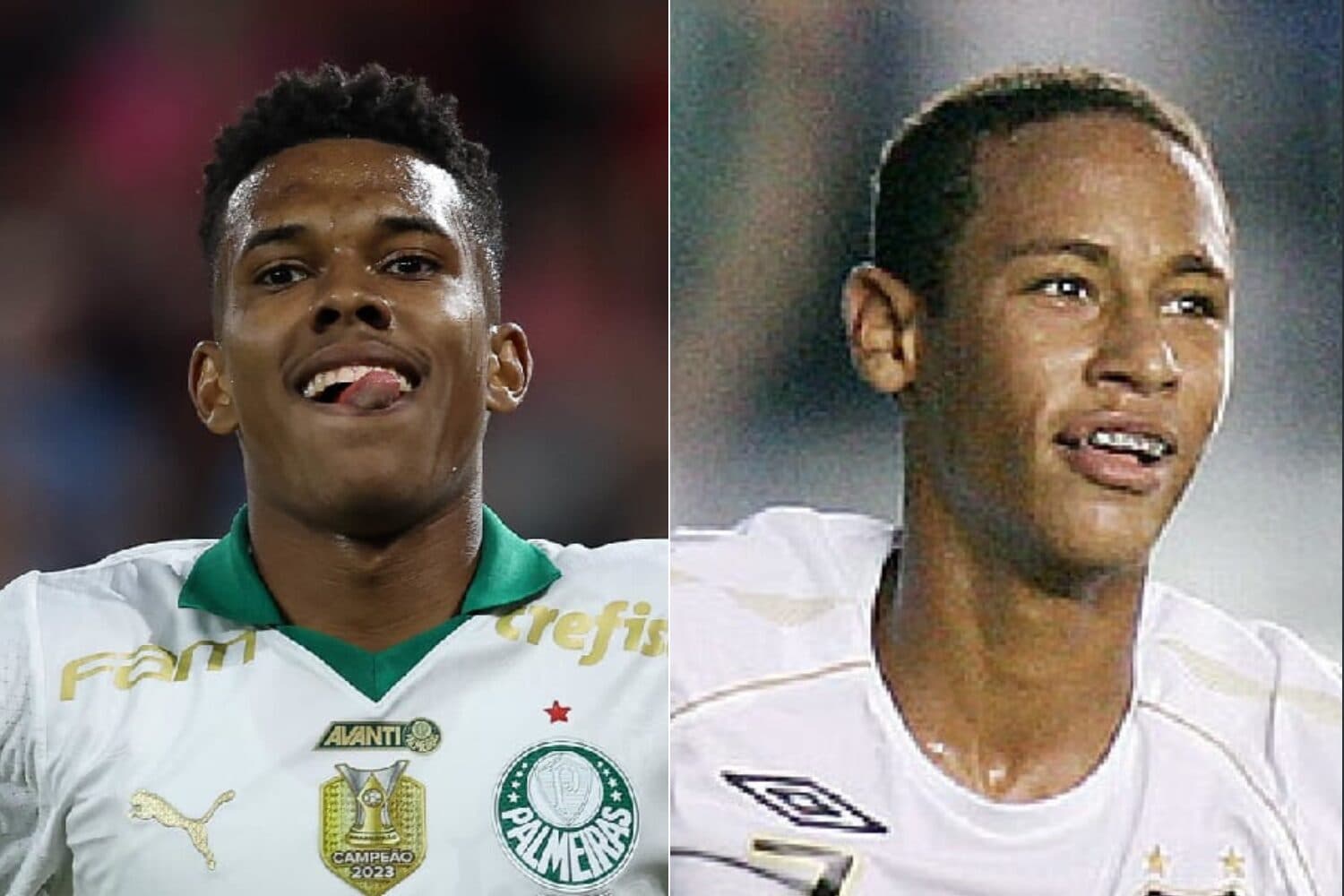 Estêvão tem média superior a Neymar em temporada de estreia