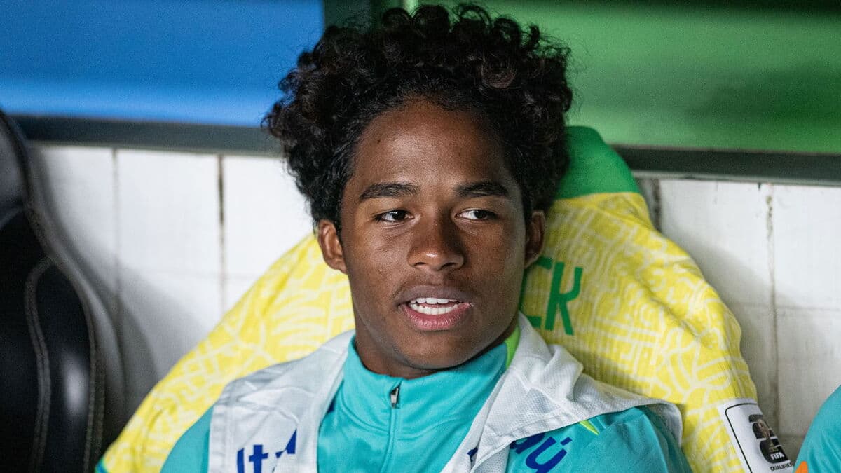 Endrick perde espaço na Seleção Brasileira