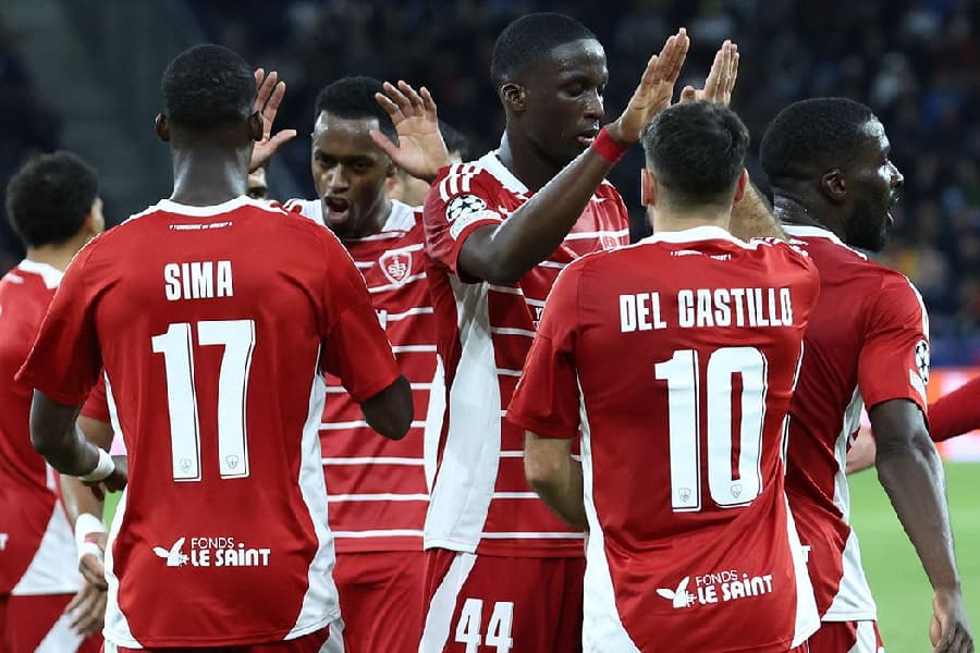 Brest surpreende e vira sensação da nova Champions League