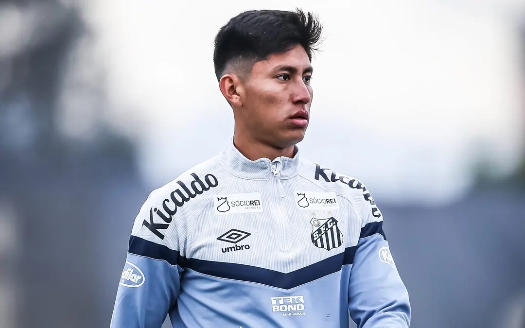 Miguelito, joia do Santos, não tem minutos em campo