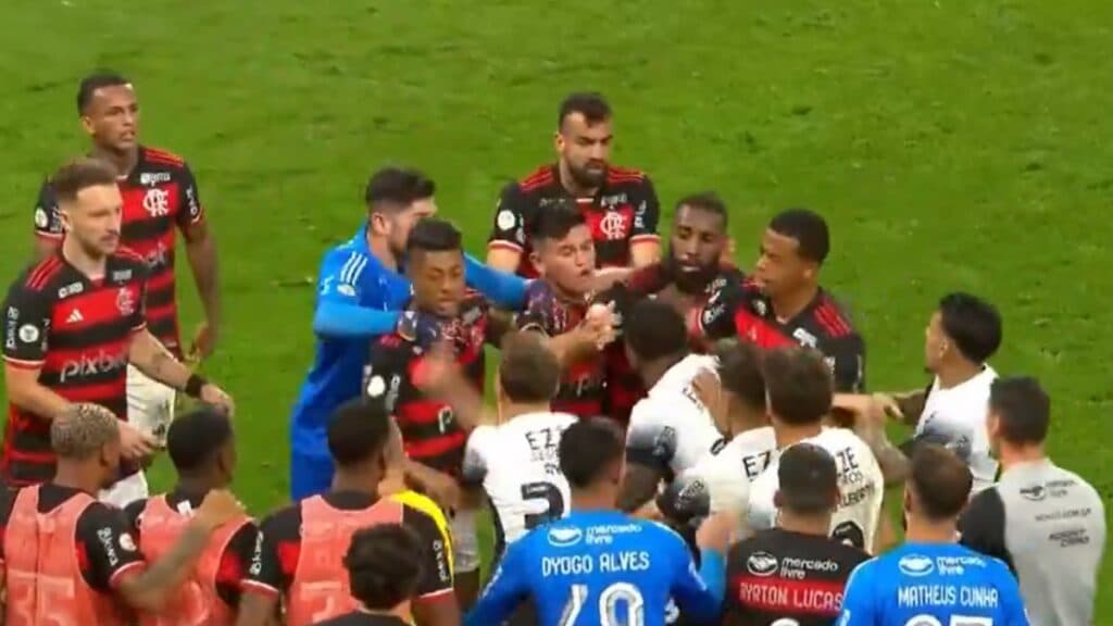 STJD divulga punições por briga em Corinthians e Flamengo