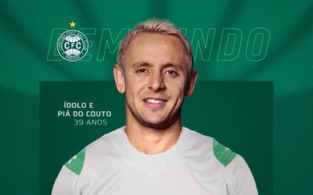 Coritiba anuncia retorno de Rafinha