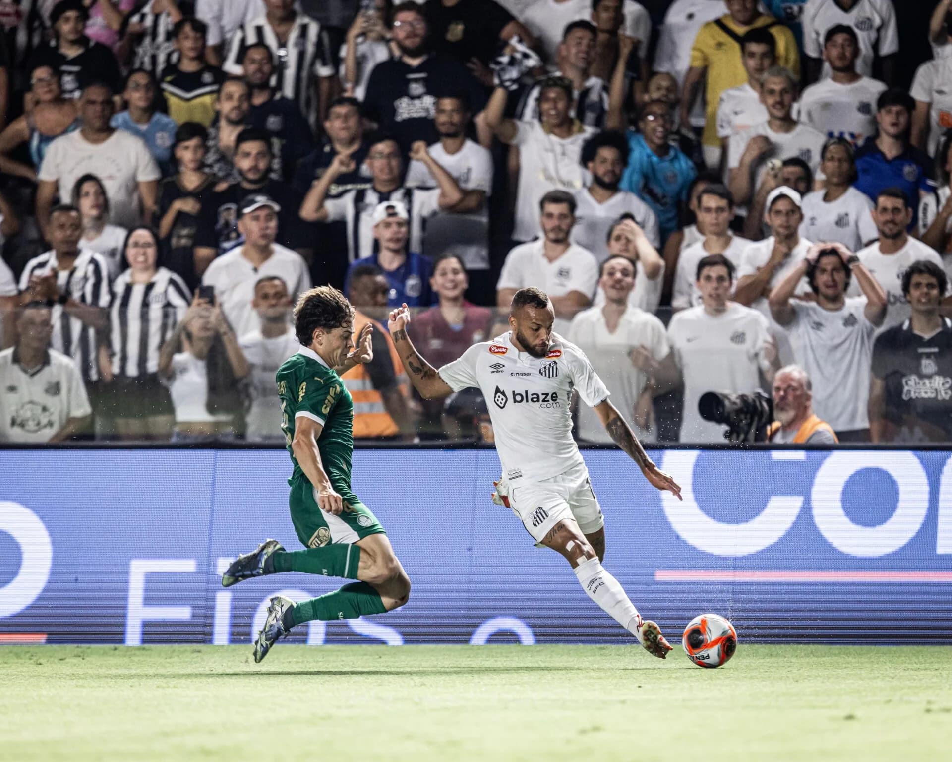 AO VIVO: Palmeiras x Santos em clássico pelo Brasileirão