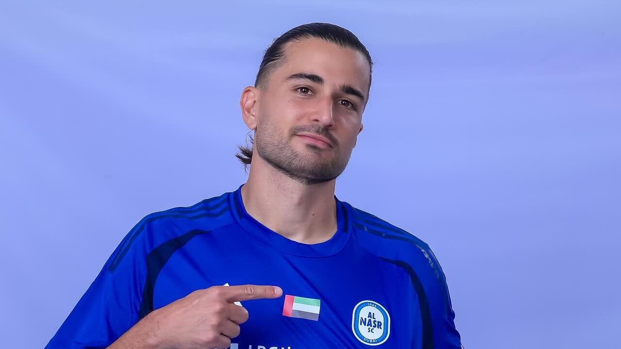 Filho de Bebeto trocou o Khorfakkan pelo Al Nasr nos Emirados Árabes