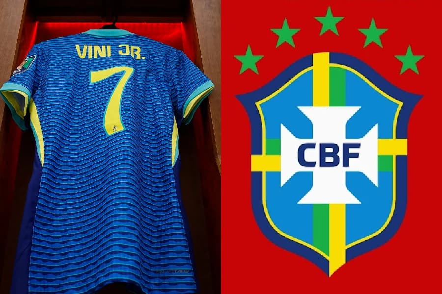 Cor inédita fere estatuto da CBF; camisa 2 da seleção será azul