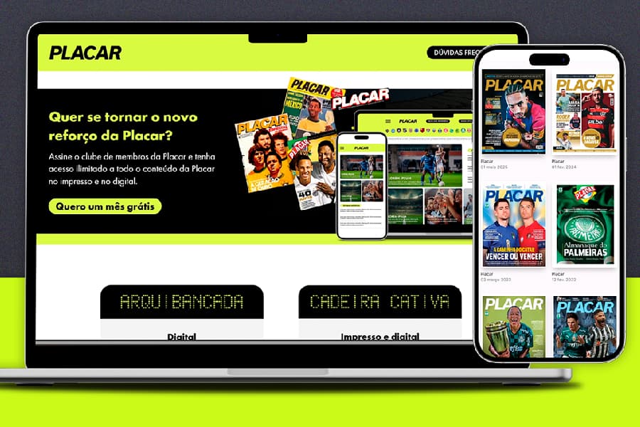 Revista PLACAR lança assinaturas digital e impressa; vire membro